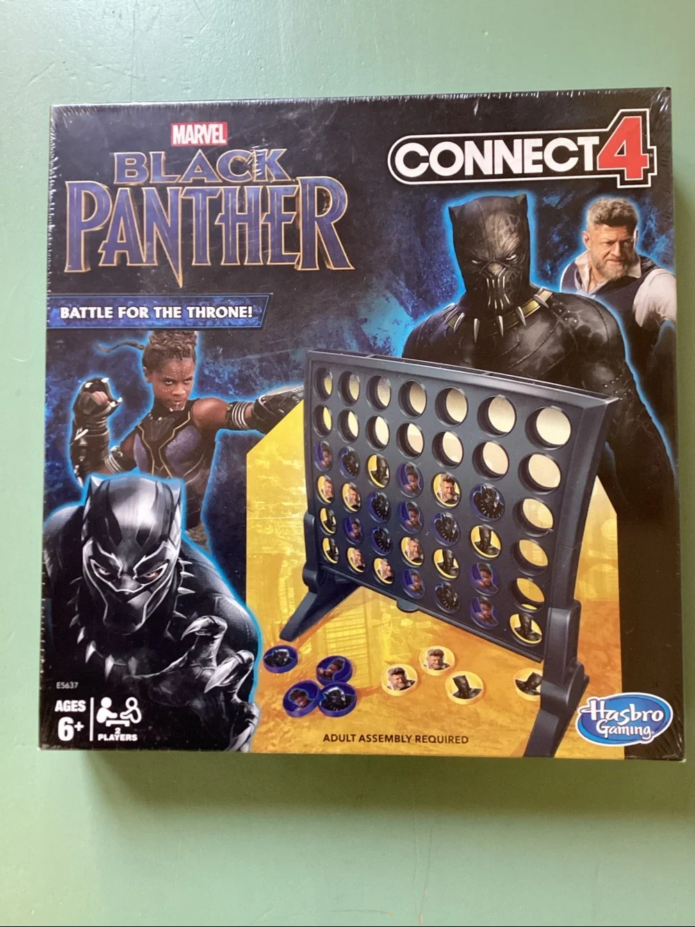 Connect 4 Marvel Black Panther Edition “Battle for the Throne” *New Sealed